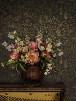 Tapete Zen Garden Basaltgrau -Innentapete Zen Garden C 452392 2880x1440