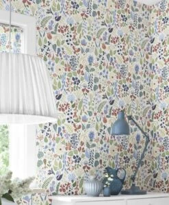 Tapete Eurynome Hellblau -Innentapete eurynome 106311 a 2880x1440